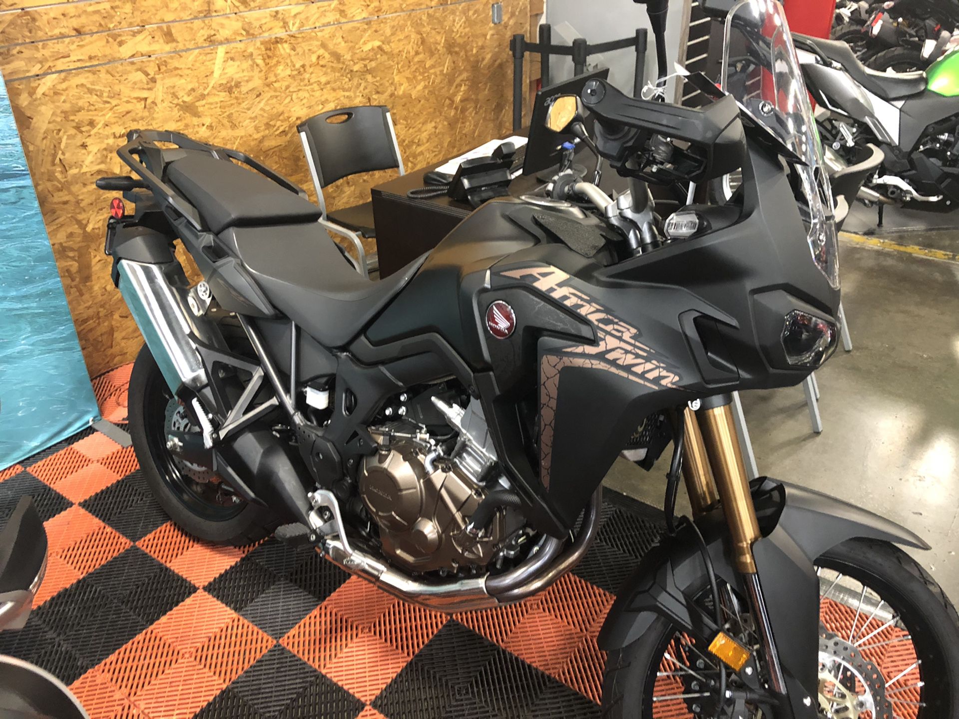 2018 Honda Africa Twin Black low miles Demo bike!!!
