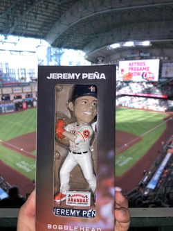 Jeremy Pena 2022 SGA 10/1/2022 Rookie Bobblehead Houston Astros  New In Box!