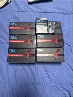 TRQ ignition coils, plus spark plugs