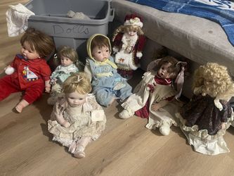 Old Doll Collection From Late 80's/90's OBO