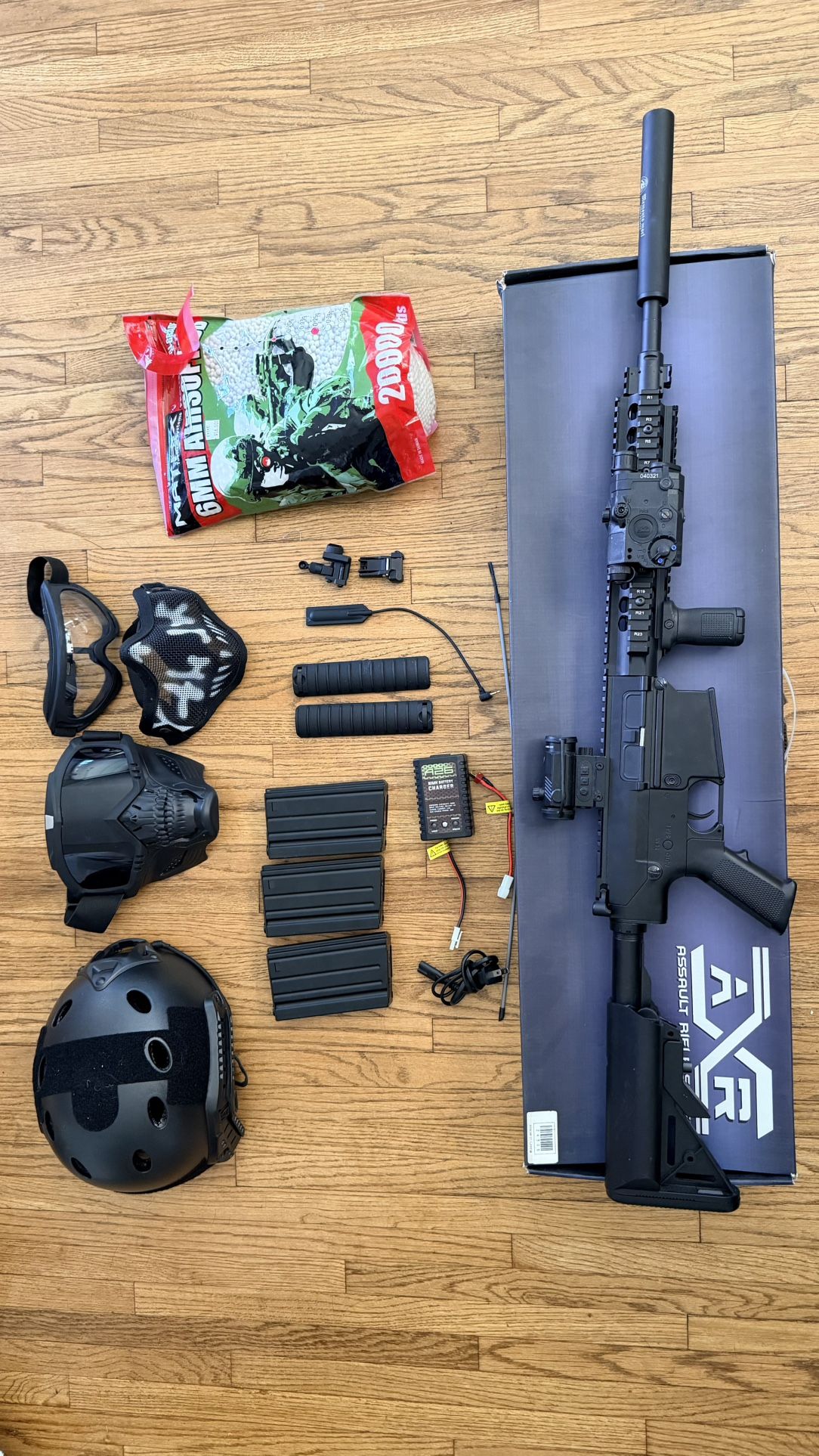 SR-25 AIRSOFT FULL KIT
