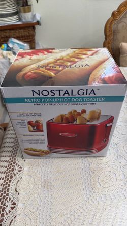 Nostalgia Retro Pop - Up Hot Dog Toaster
