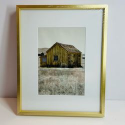 Gold framed art