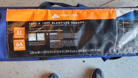 10 X 10 Ozark Slant Easy Up (2)