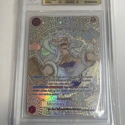Monkey.D.Luffy (SP) (Gold) BGS 9.5