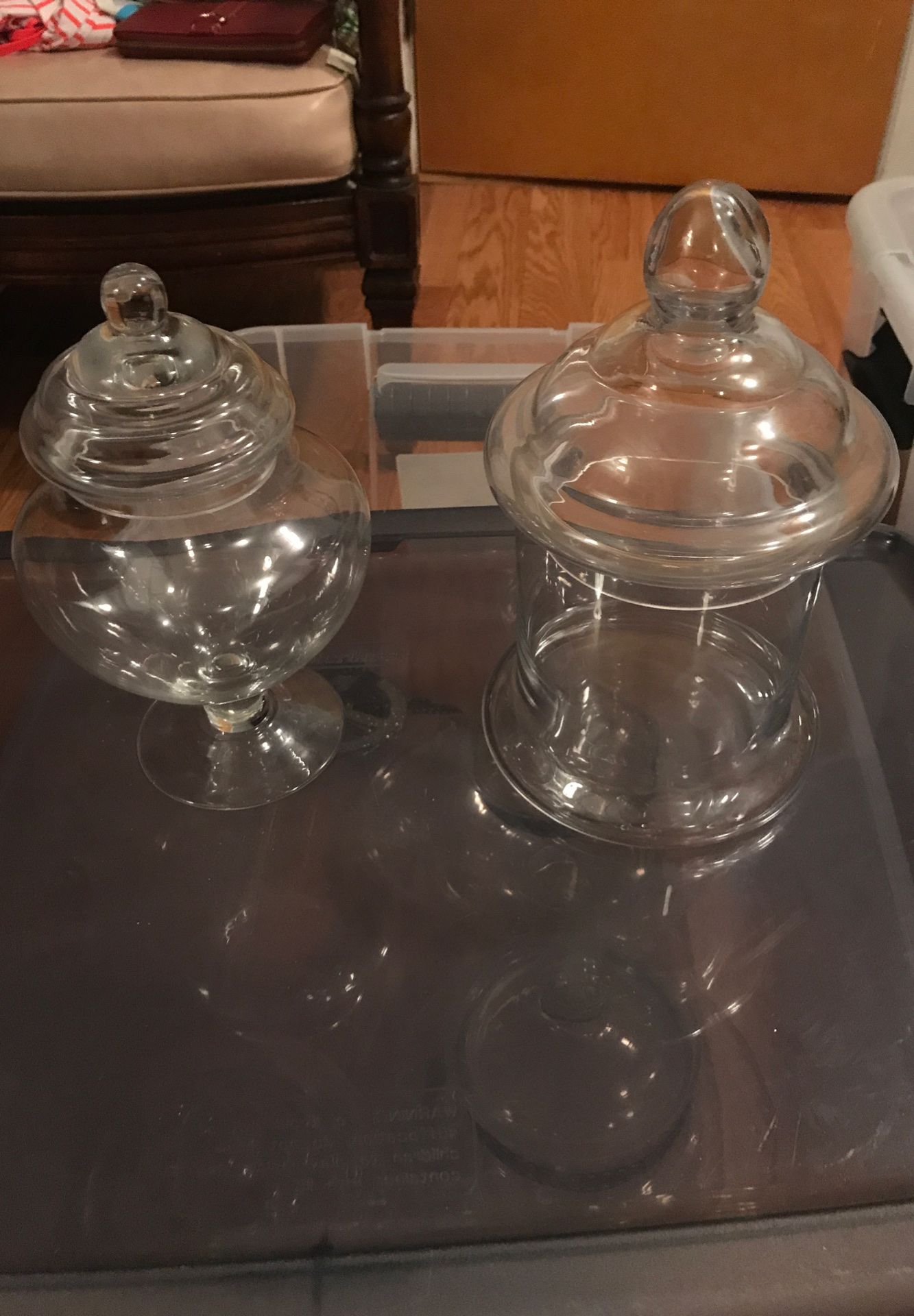 Mixed Candy jars 7 & 2 votives