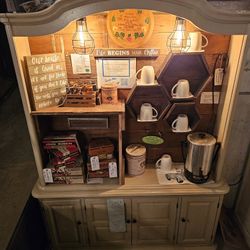 Coffee Bar Custom Cabinet 