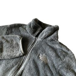 The North Face Jacket Fleece Osito Grey Full Zip Women’s Small