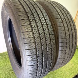 V48  275 60 20 116T  Goodyear Wrangler  2 Used Tires 90% Life 