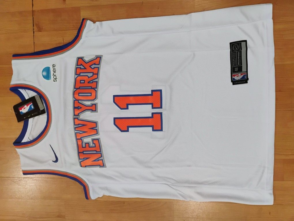 Jalen Brunson New York Knicks White Jersey