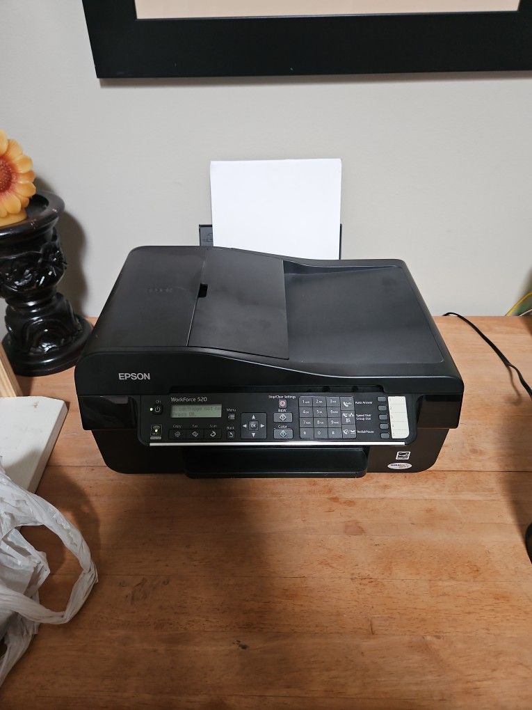 Epson WorkForce 520 All In One Printer Scanner Copier Fax