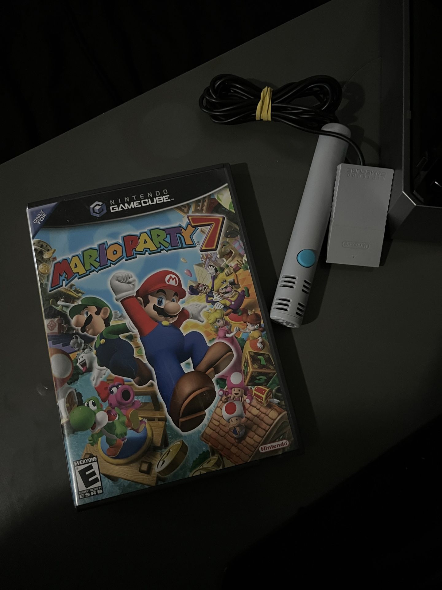 Mario Party 7 CIB Complete With Microphone Attachment Nintendo GameCube