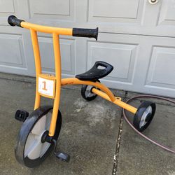 Tricycle, 12 inches Seat Height, Orange