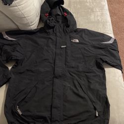 The North Face Rain Jacket. 