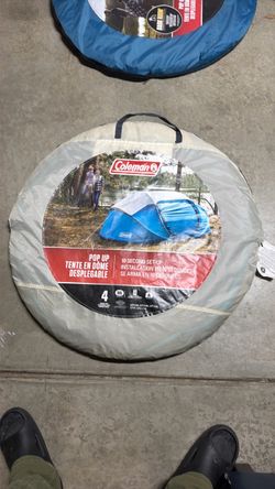 Coleman 4-Person Pop Up Tent