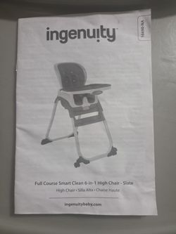 Baby/Toddler High Chair 6-1