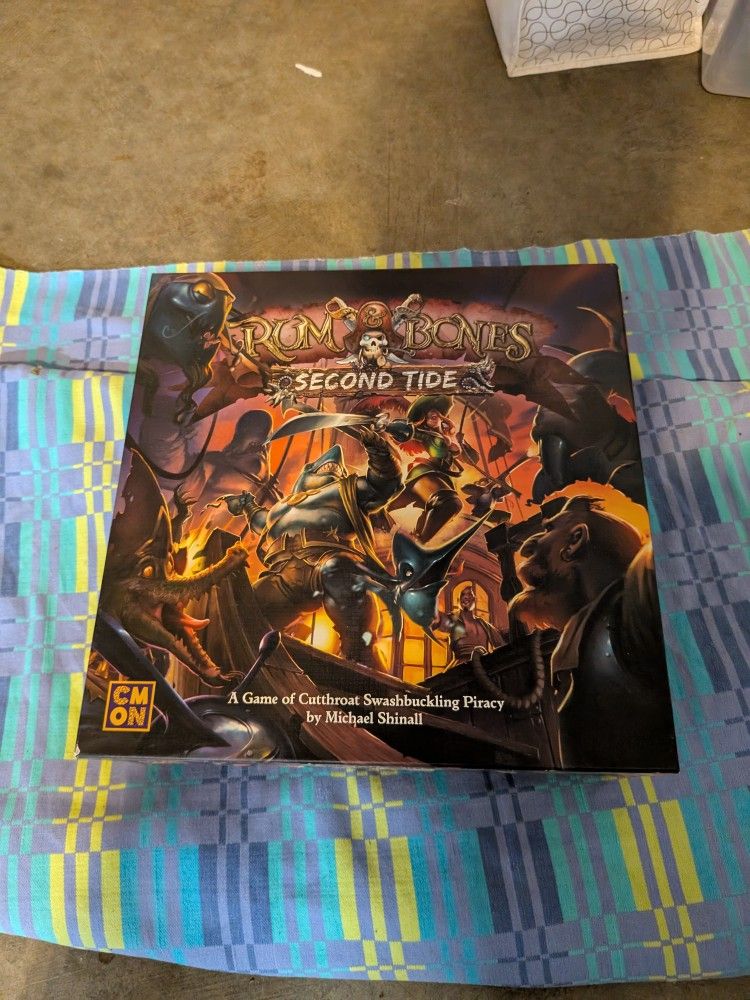 Rum and Bones Second Tide CMON Board Game