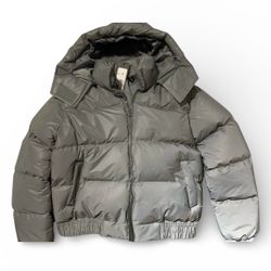 Gray Puffer Jacket
