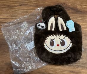 POP MART REVERSIBLE LABUBU PLUSH TOTE BAG