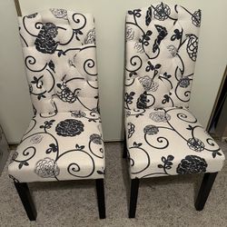  Giantex Tufted Dining Chairs. Kitchen Chairs w/Padded Seat & High Backrest