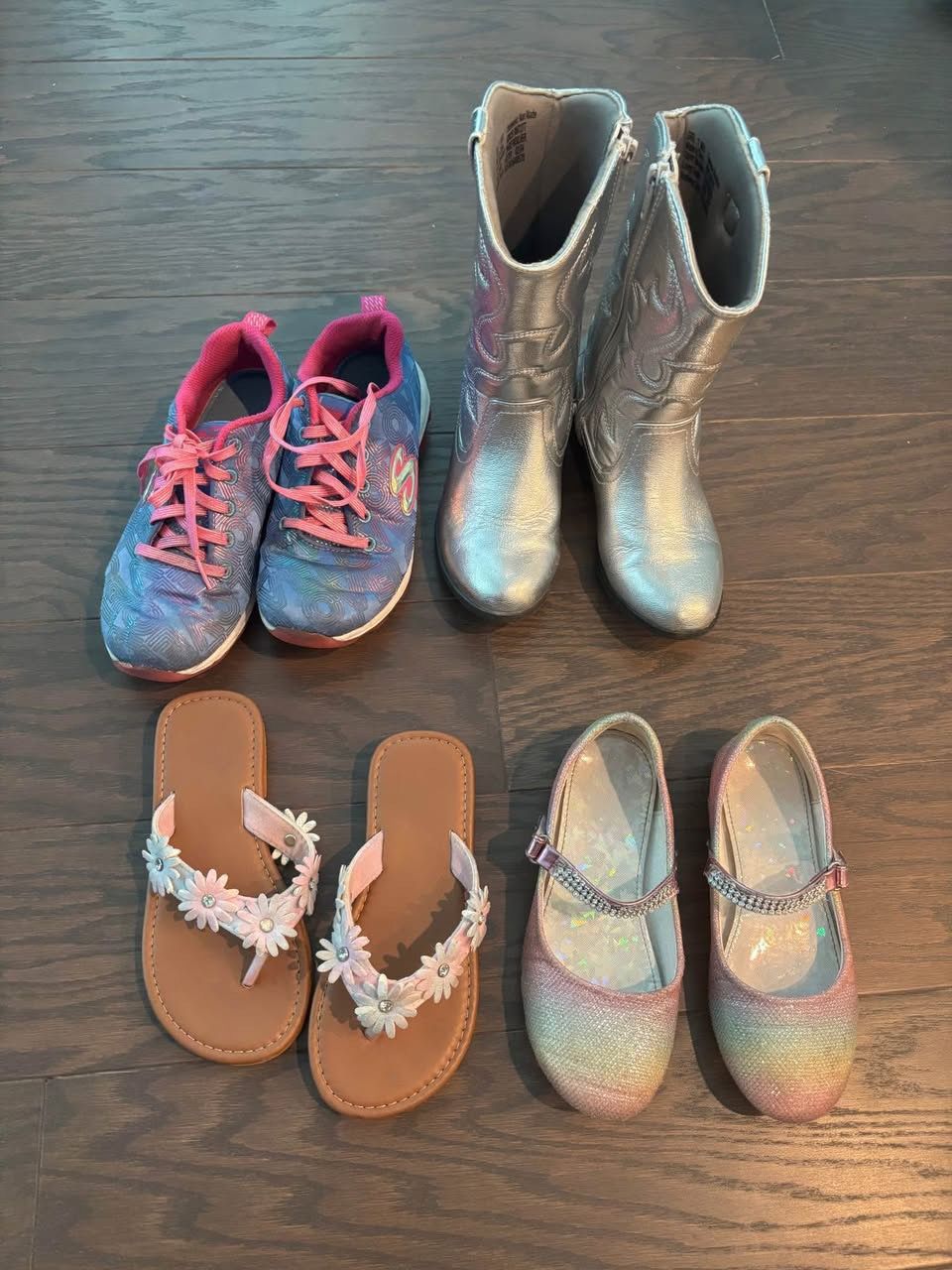 Girl’s shoes/boots lot, size 13/1