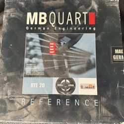 2 pairs of mb quartz 1 inch tweeters brand new in box $60 per pair