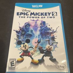 Disney Epic Mickey 2: The Power of Two (Nintendo Wii U, 2012)