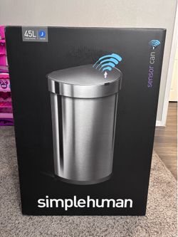 New SimpleHuman trash can