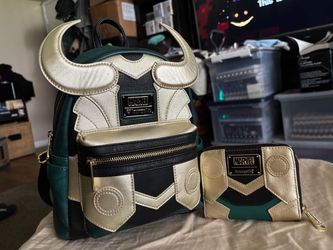 Loki Loungefly Backpack AND wallet