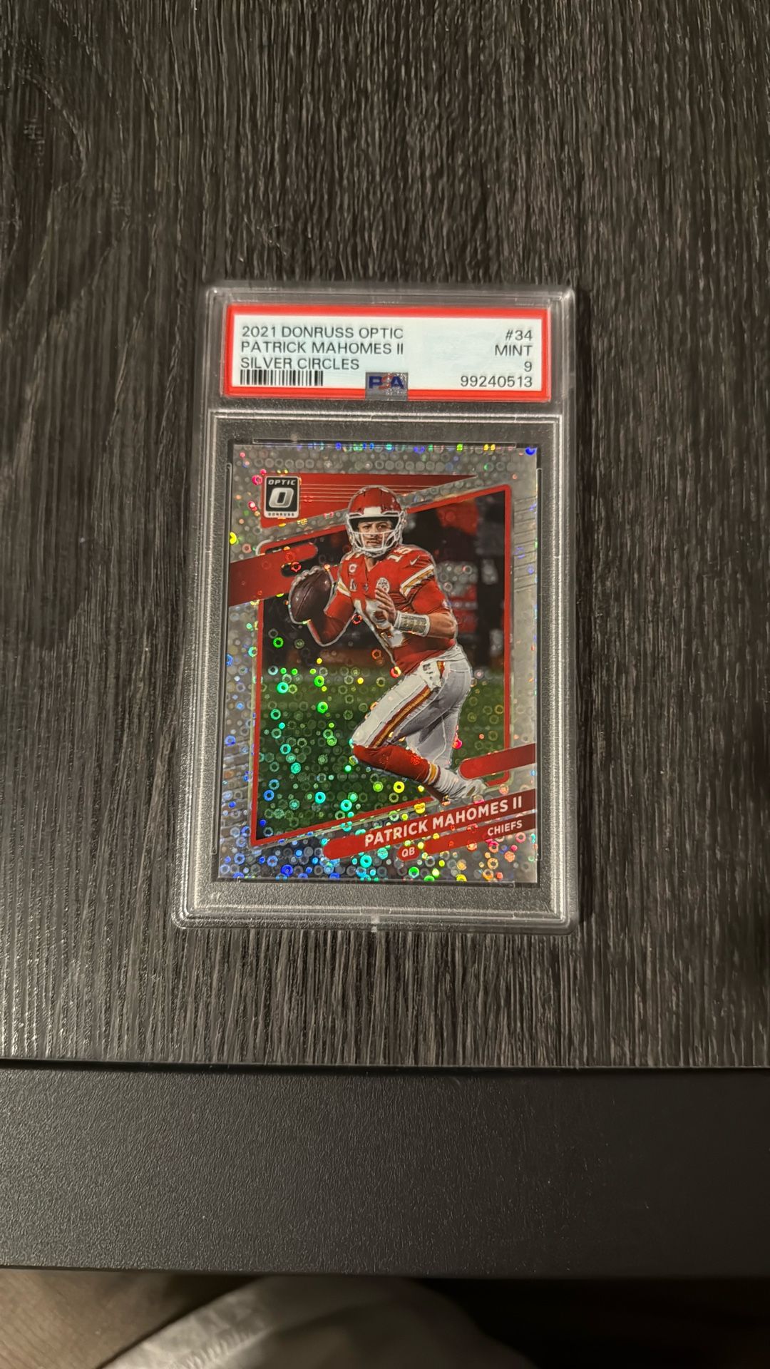 2021 Patrick Mahomes Optic Circles /125
