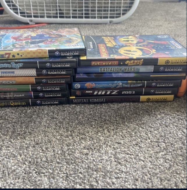 Game Cube With Games