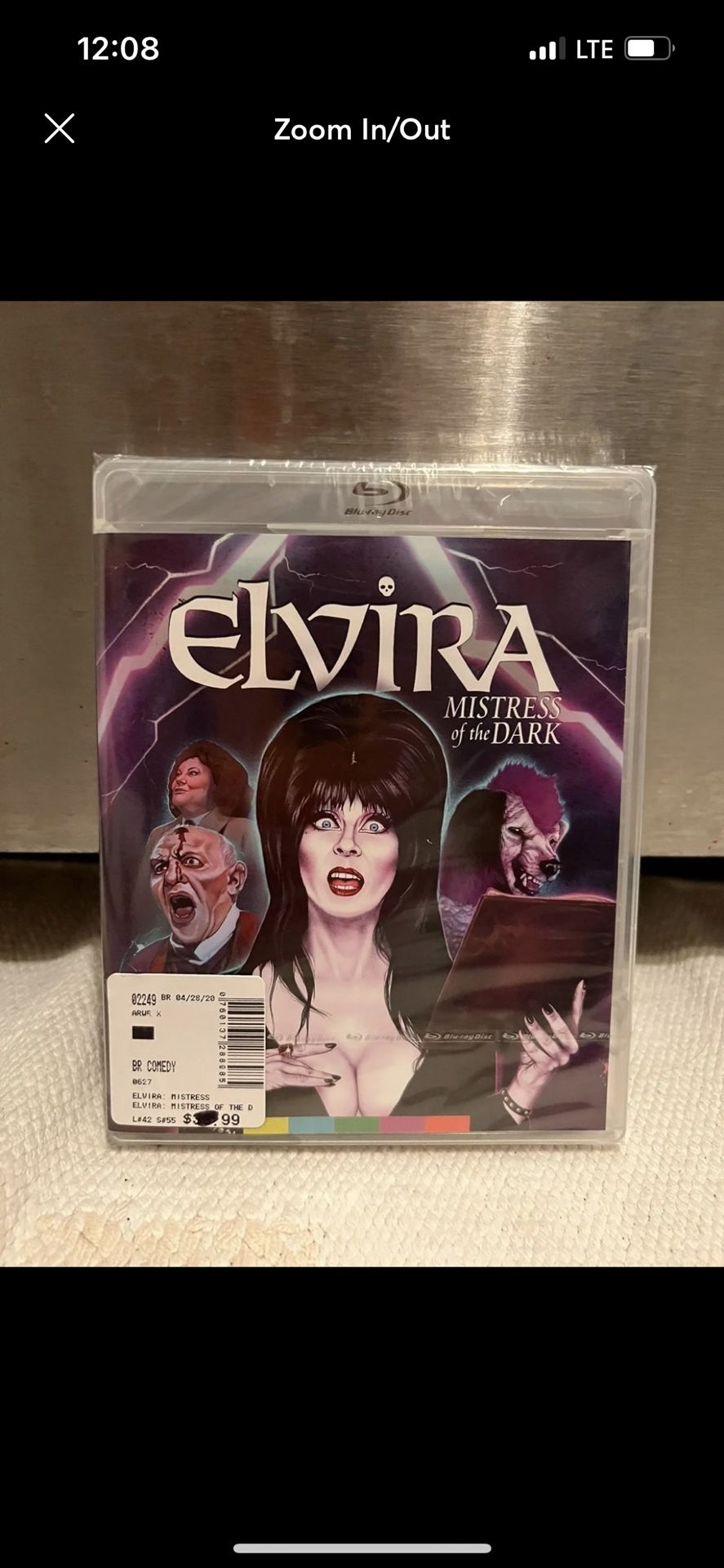 Elvira Mistress Of The Dark Blu Ray Brand New