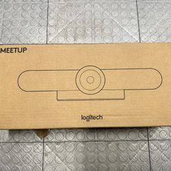 Logitech MeetUp 4K Conference Camera – Complete w/ Box & Accessories