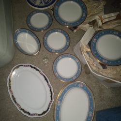 Set Of China Plates 