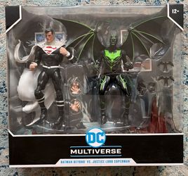Mcfarlane, Dc Batman Beyond 2.0 Versus Justice Lord Superman Action Figure 2-pack