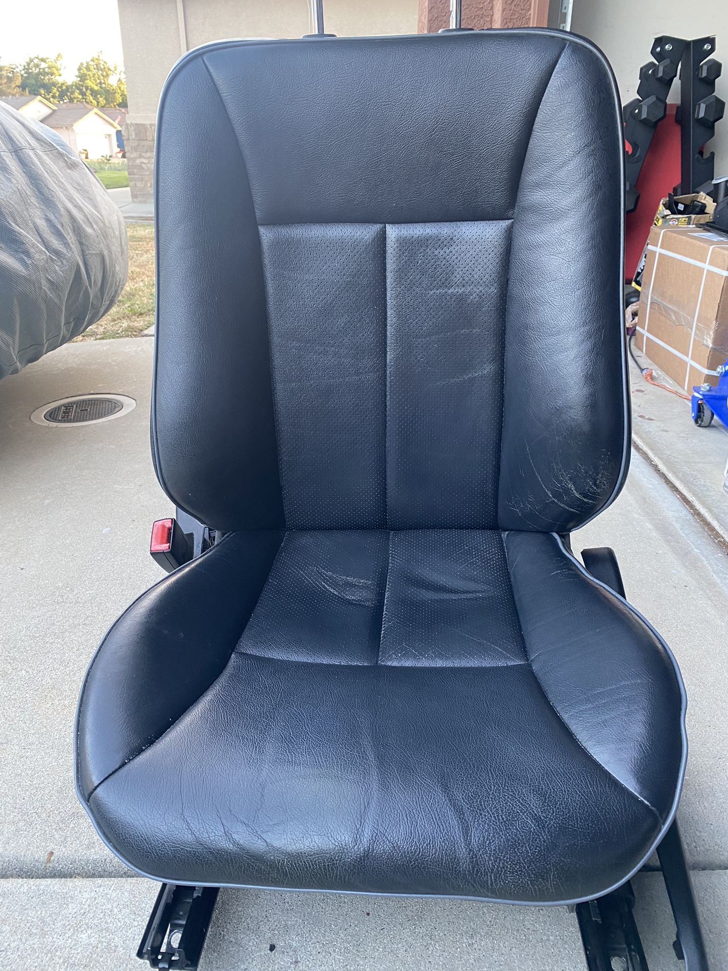 Mercedes W210, E320, E420, E430 Driver Seat Black
