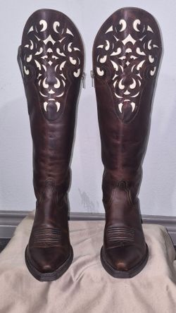 Ariat hacienda knee high bts