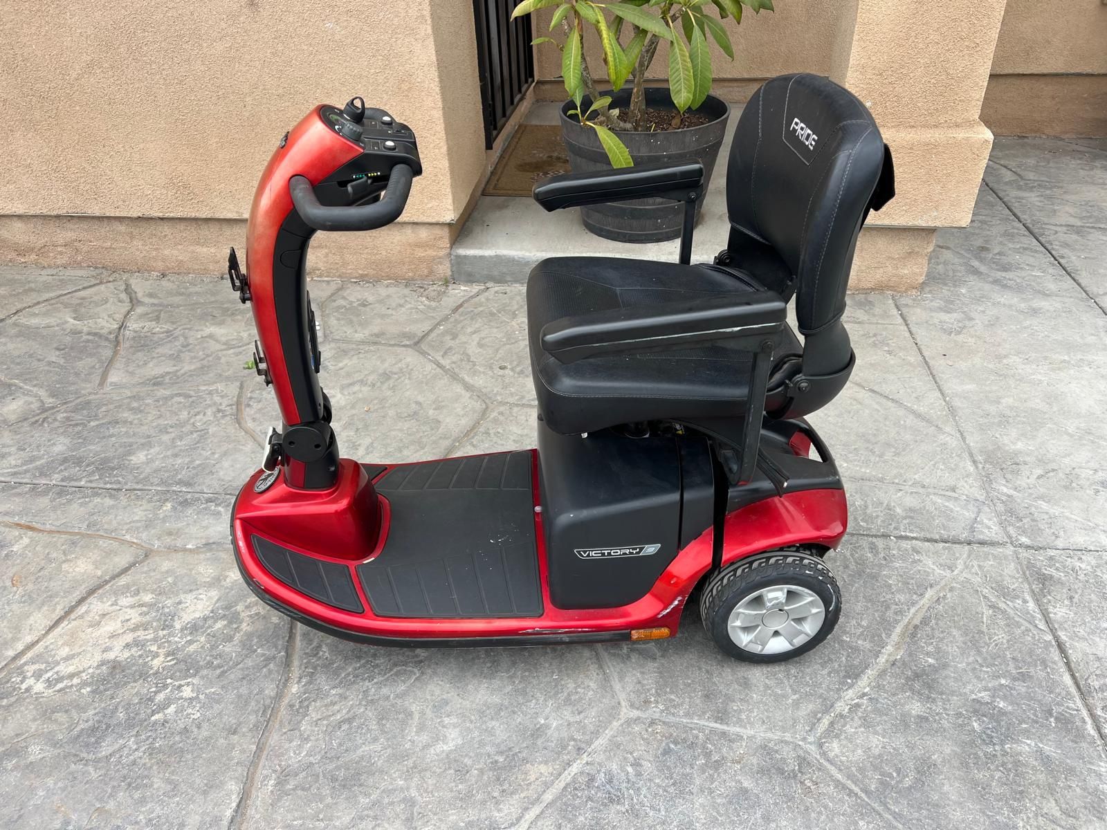 Victory 9-3-Wheel Utility Scooter Pride