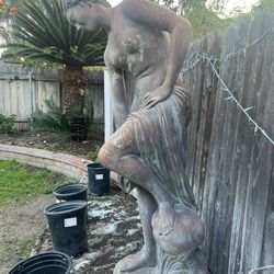 Statue Of Women- Made Of Concrete