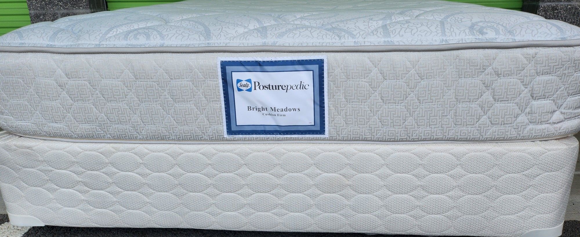 Full Size Mattress Set Box Spring And Bed Frame Optional