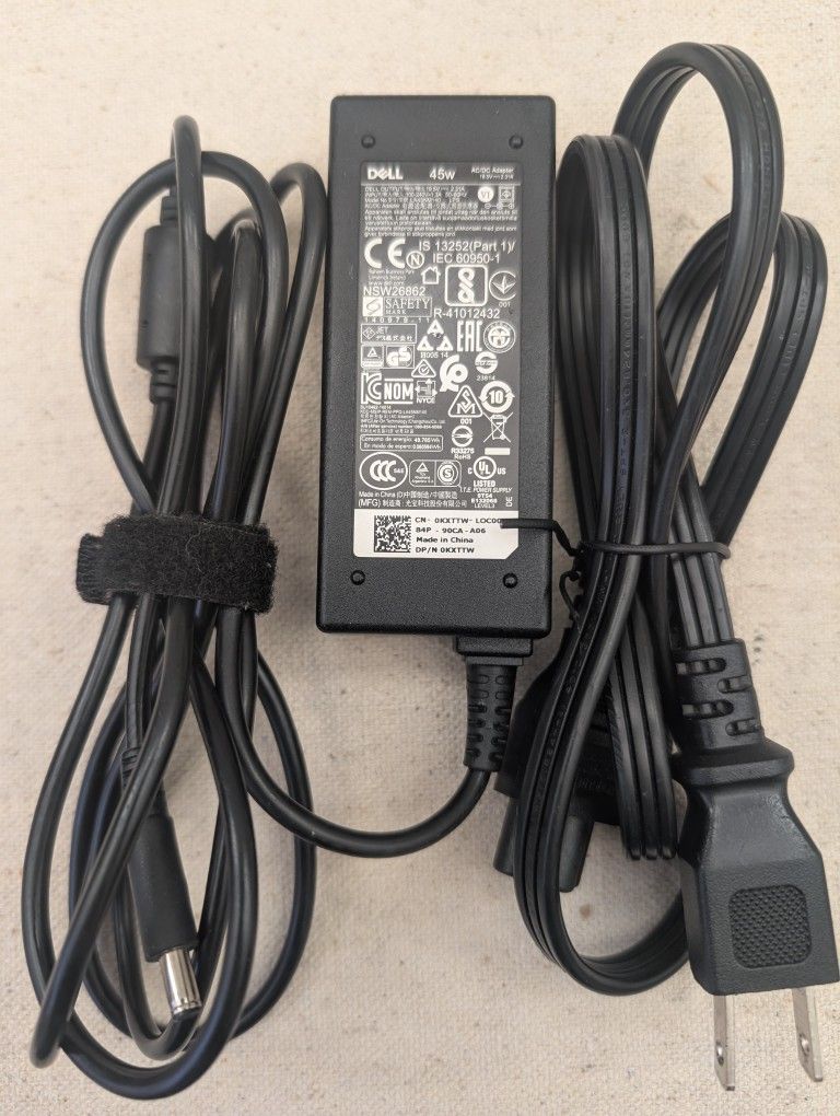 Dell Laptop AC Adapter 45W