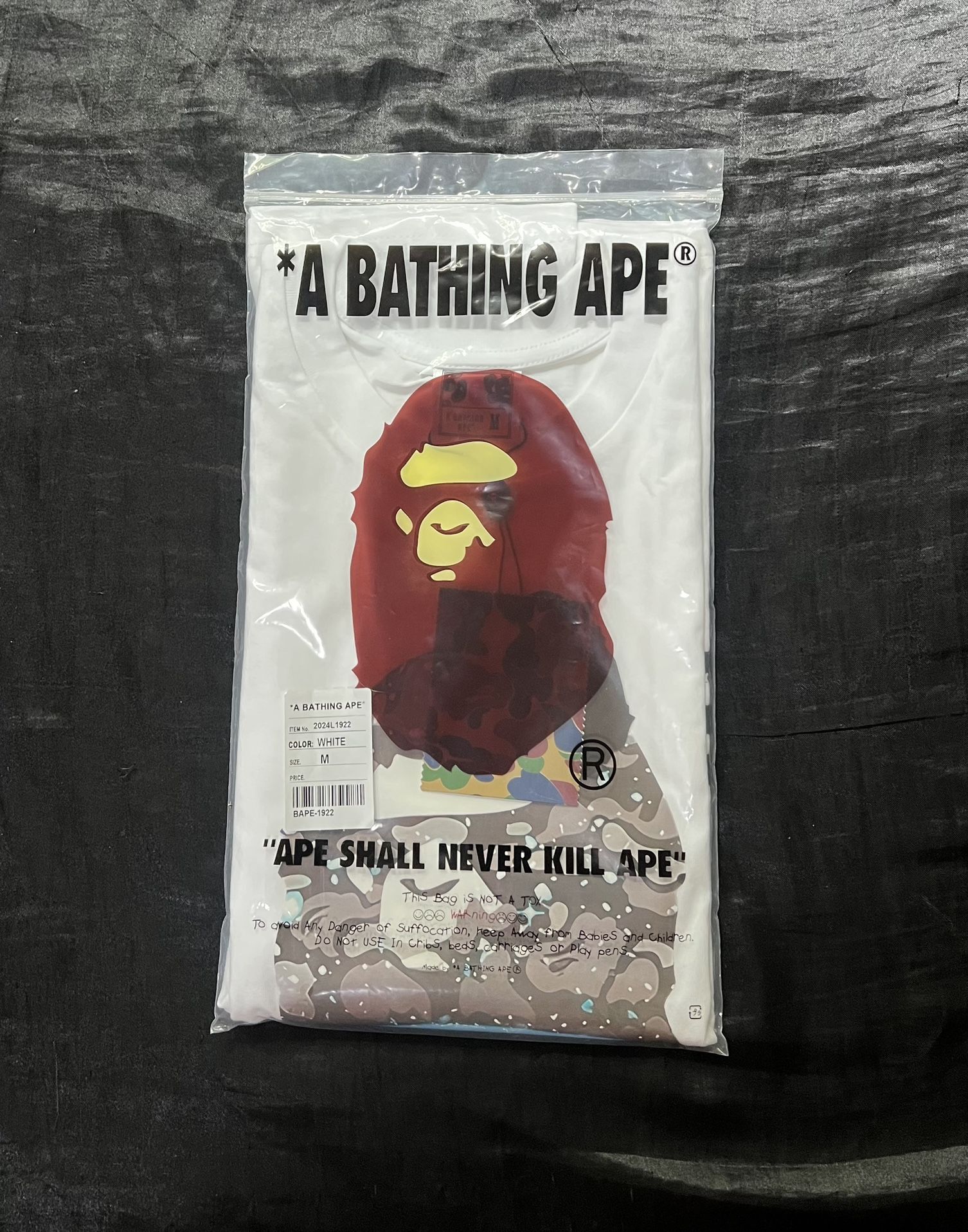 White BAPE Shirt