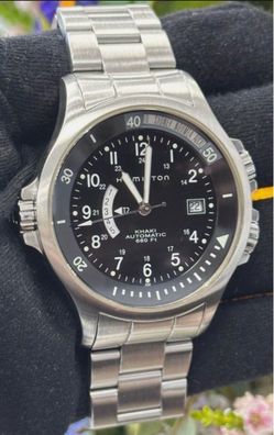 HAMILTON Khaki Field H776150 Black Dial Stainless Steel Gents Watch 42mm