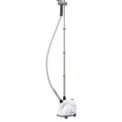 Steamfast SF-407 Canister Fabric Steamer, With Telescopic Pole and Fabric Brush, 45 Second Heat Up Time, Chemical-Free Steam, Clothes Hook, Fabric Bru