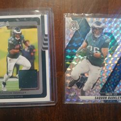Football Relic Patch & Base Silver Mosaic Cards 
