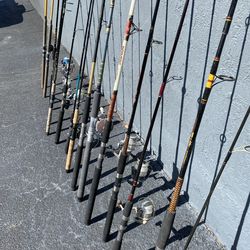 16 Fishing Rods