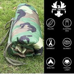 Poncho Liner Military Woobie Camping Blanket 