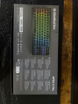 SteelSeries Apex 3 TKL Gaming Keyboard