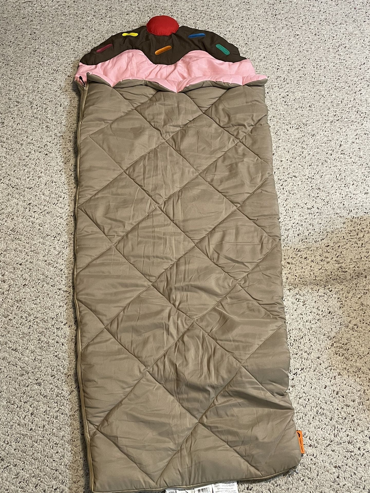 Kids Ice Cream Sleeping Bag Never Used