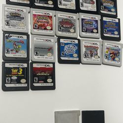 Nintendo Video Game 3ds/ds Lot Pokémon Mario Yoshi Kirby 